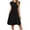 *Black, variant on ClodeEU Women's Round Neck Sleeveless Strencth Dress ,Casual Loose Cozy Dress Yellow,Womens Plus M