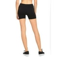 thumbnail image 2 of Seamless Basic Plain Tight Mini Sexy Shorts Stretch Spandex Pants Fitted Black, 2 of 3