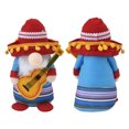 thumbnail image 4 of Gnomos de instrumentos musicales, hermosa figura de enano Sombrero de tela para evitar la decoloración suave para la familia para accesorios de Halloween ANGGREK Otros, 4 of 8