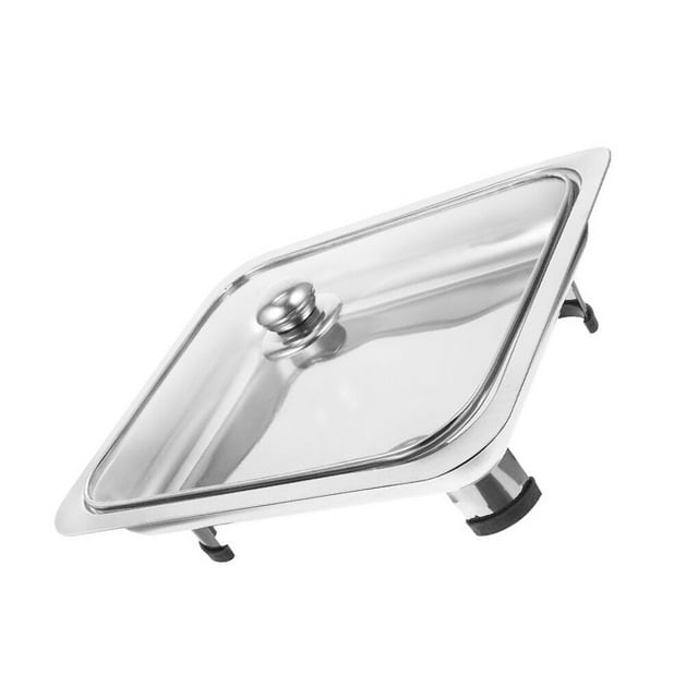 Buffet Dish Tray Buffet Server Chafing Dish for Entertaining Holidays Plate Wedding Banquet straight