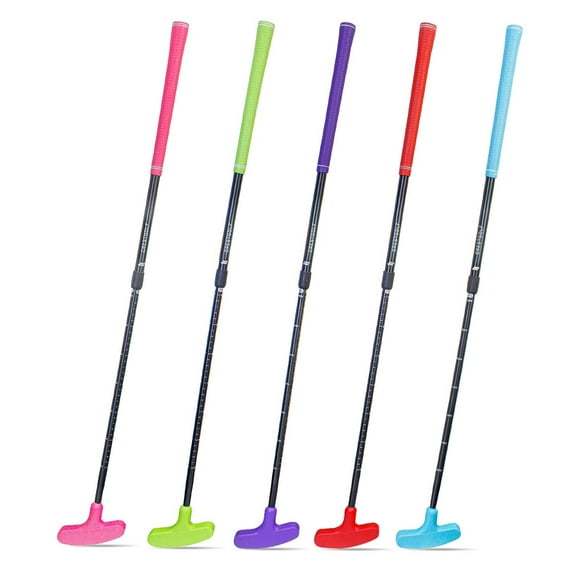 Juego de palos de golf Crestgolf, paquete de 5 putters de golf bidireccionales