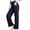 Navy, variant on Yoga Pants with Pockets High Waist Workout Leggings Performance Casual Trousers Functional Storage Activewear for Women Fitness