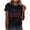 S0-Black, variant on successthop Independence Day Clothes Women Flags USA Birthday T Shirt Casual Shirts Crewneck Short Sleeve Tops Blue XL
