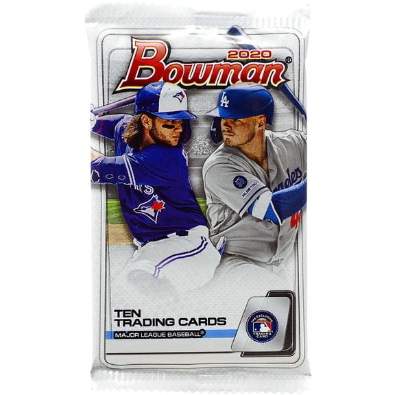 MLB Topps 2020 Bowman Baseball Trading Card MEGABOX Pack (10 Cards)