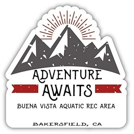 

R and R Imports Buena Vista Aquatic Rec Area Bakersfield California Souvenir Decorative Stickers (Choose theme and size)