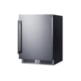 thumbnail image 3 of Summit Sdhr2444lhd 24" Wide 3.1 Cu. Ft. Compact Freezerless Refrigerator - Stainless Steel, 3 of 3
