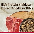 thumbnail image 3 of Merrick Backcountry Healthy Grains Kibble With Freeze Dried Raw Pieces, Great Plains Red Meat Recipe Dog Food, 20.0 lb. Bag, 3 of 12