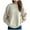 Beige, variant on LOVZFMLL Women's Sweaters Acrylic Crew Neck Ribbed Pullover Solid Color Casual Basic Loose Soft Long Sleeve Tops Warm Fall Winter Clothes