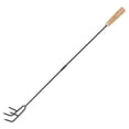 thumbnail image 1 of HEALEEP Campfire Tongs Fire Pit Poker Multi Wood Tool For Charcoal Flipping 1Pcs, 1 of 8
