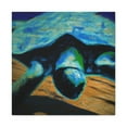 thumbnail image 3 of "Sea Turtles Under Moonlight" - Canvas, 3 of 25