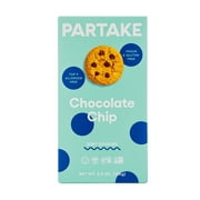 Partake Foods Vegan & Gluten-Free Soft Baked Chocolate Chip Cookies, Shelf-Stable, 5.5 oz