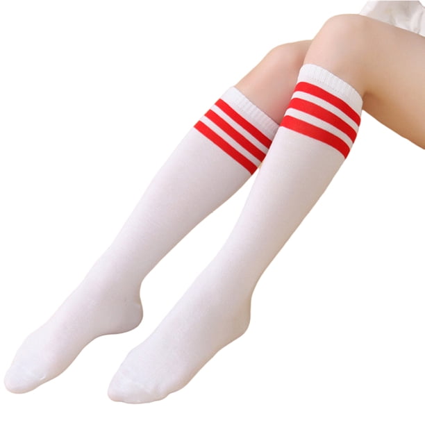 Qarigey 3 pares de calcetines hasta la rodilla para mujer, transpirabilidad, únicos, cómodos, versátiles, estilo pijo, calcetín, botas, manguera, Medias Tipo15