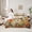 Colorful 19, variant on jejeloiu Lovely Dachshund Bedding Comforter Set 7-Piece,Rustic Flower Floral King Bedding Sets,Retro Farmhouse Cabin Bed Sheets For Kids,Breathable Home Decor Reversible