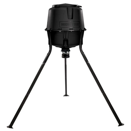 Moultrie 30 Gallon Hopper Hunting Tripod Deer Feeder Standard with Digital Timer