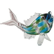 Decmode Glass Fish, Multi Color