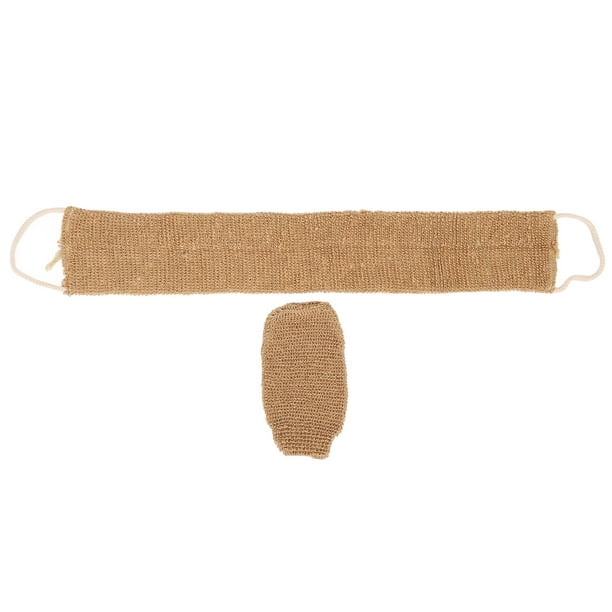 Guante de baño, exfoliante para espalda Guante de baño exfoliante para hombres Guante de baño de ramio Eficiencia maximizada