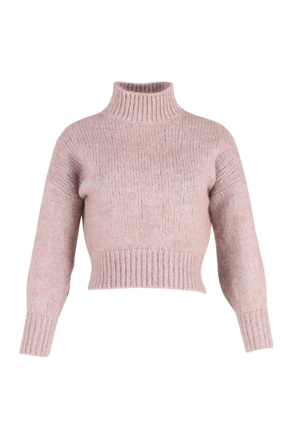 Pre-Owned Hugo Boss Turtleneck Sweater in Pink Wool
