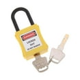 thumbnail image 1 of kurtrusly PL38-KD 38 mm PVC Curved Safety Lockout Padlock Yellow 90x40x19 mm 1 Pc, 1 of 6