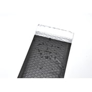 ProLine® Matte Metallic Black Poly Bubble Mailers Envelopes 4 x 8 (50 Mailers)