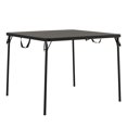 thumbnail image 1 of COSCO XL 38.5" Fold-in-Half Card Table w/ Handle, Black, Indoor & Outdoor, Portable, Wheelchair Accessible, Camping, Tailgating, & Crafting Folding Table, 1 of 8
