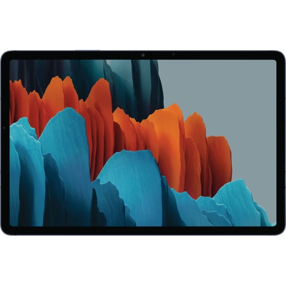 Restored Samsung Galaxy Tab S7 Plus 128GB Mystic Navy (Wi-Fi) S Pen Included - SM-T970NDBAXAR (Refurbished)