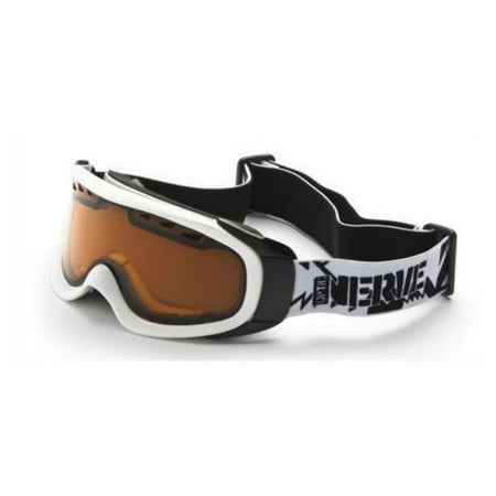Optic Nerve Goggles - Optic Nerve Sawatch White Performance Ski/Snowboard Goggles. Copper Lens. 21216