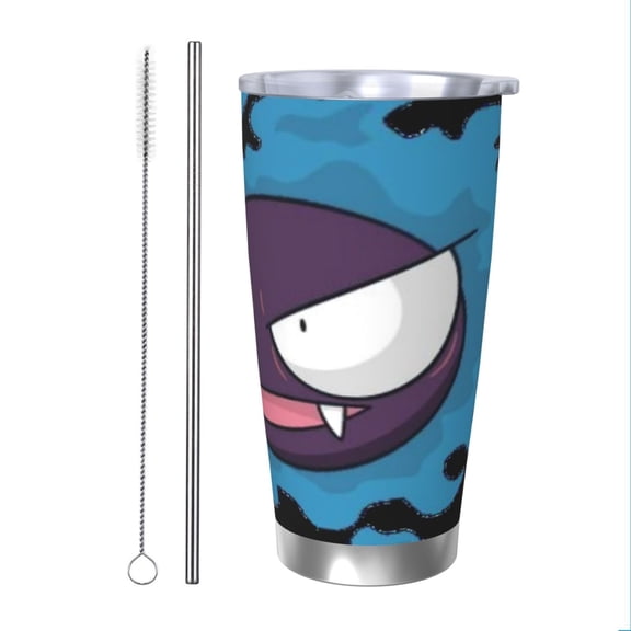 Gastly Insulated Tumbler Stainless Steel Coffee Mug Vacuum Double Wall Thermal Travel Cup 20 oz