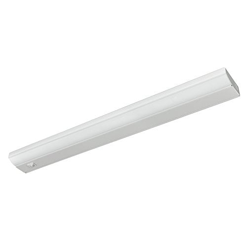 Ecolight UC1061-WH1-24LF0-E White 24" LED Direct Wire Undercabinet Bar Light, 24 Inch