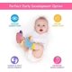 thumbnail image 5 of Ballery Baby Wrist and Socks Rattle, 4Pcs Baby Wrist Rattle Wrist Bell Strap Rattles and Foot Socks Montessori Education Toys for 0-6 Months, 5 of 5