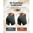 thumbnail image 5 of INNERSY Seamless High Waist Briefs Underwear for Women Soft No Show Panties 4 Pack(M,Leopard & Solid‌), 5 of 9