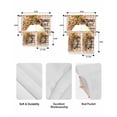 thumbnail image 5 of Thanksgiving Swag Kitchen Curtains Sets for Windows 24 Inch Length, Autumn Wreath Sunflower Plaid Orange Short Window Curtain Panels Swags Valances and Tiers 3 Piece Set for Cafe/Dining Room, 5 of 5