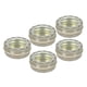 thumbnail image 5 of Tarros de estaño de aluminio, 5 paquetes de de Metal para muestras cosméticas recipiente vacío con ventana para, 5 of 7