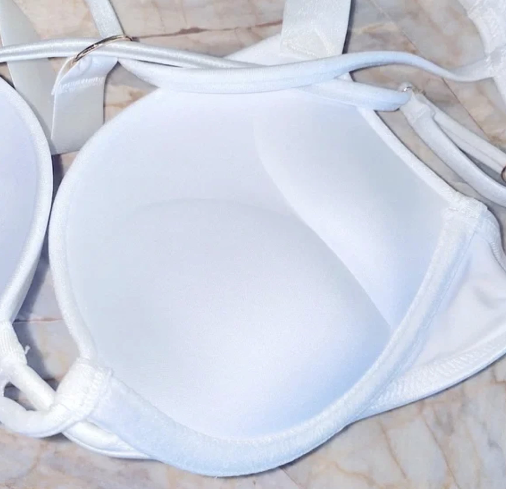 Buy Victoria's Secret Bombshell Push-Up Bra: 34B White - Adds 2