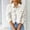 White, variant on Leesechin Cardigans Women Solid Denim Jacket Long Sleeve Slimming Cover Up Suit Pocket Coat Top
