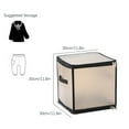 thumbnail image 2 of Hovmgk Storage Box, Clothing Organizer, Plastic Foldable Transparent for Clothes & Sorting, Home Storage & Wardrobe Accessories, Space-Saving Durable Storage, Ideal for Homeowners, 2 of 2
