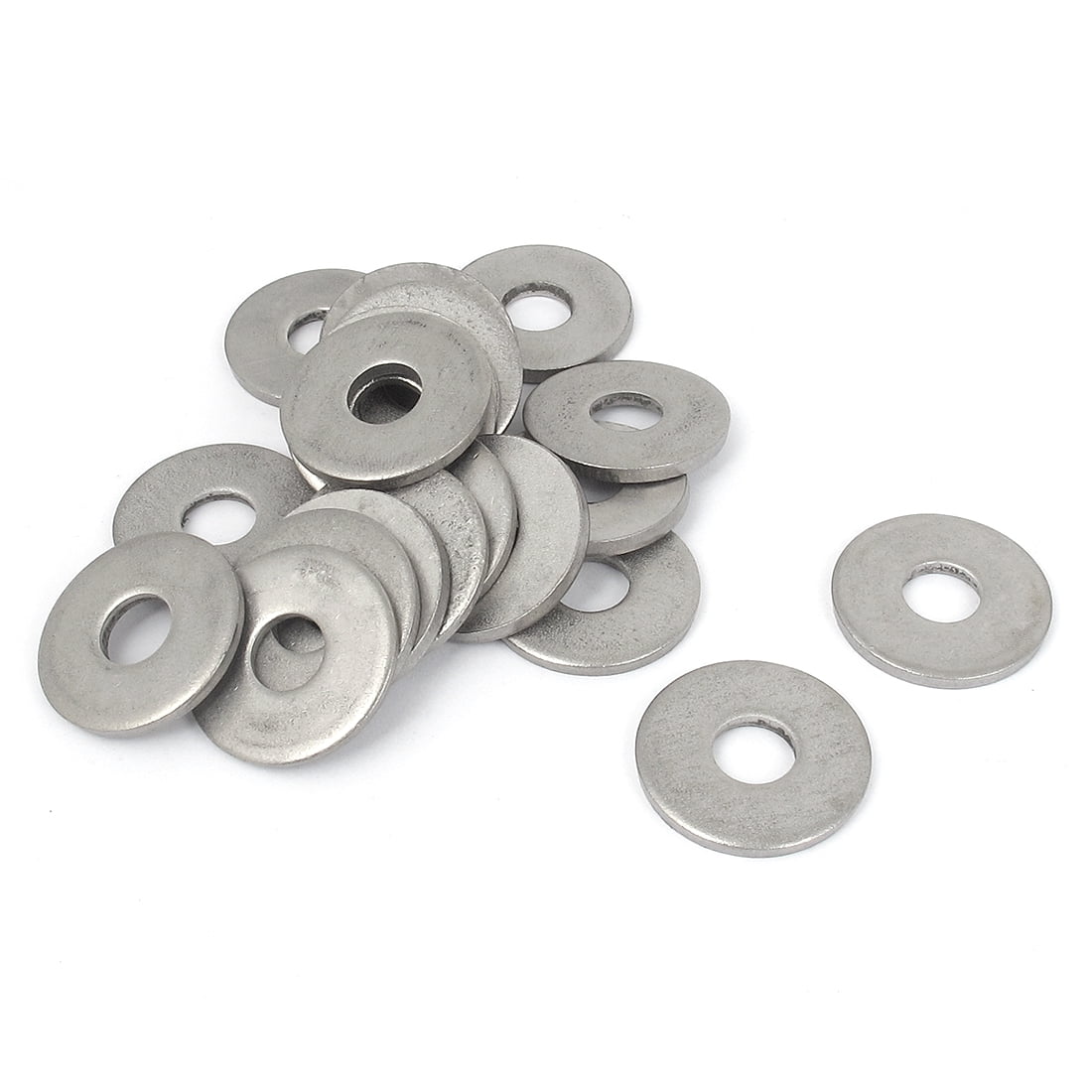 Lot 300 Stainless Steel Nickel Snap Sockets M4 #8 Screw Trim Finish Washers New 