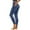 Navy, variant on Breezora Women Elastic Mid Waist Yoga Pants for Daily Workout Sessions and Casual Sport Activities L Size Black