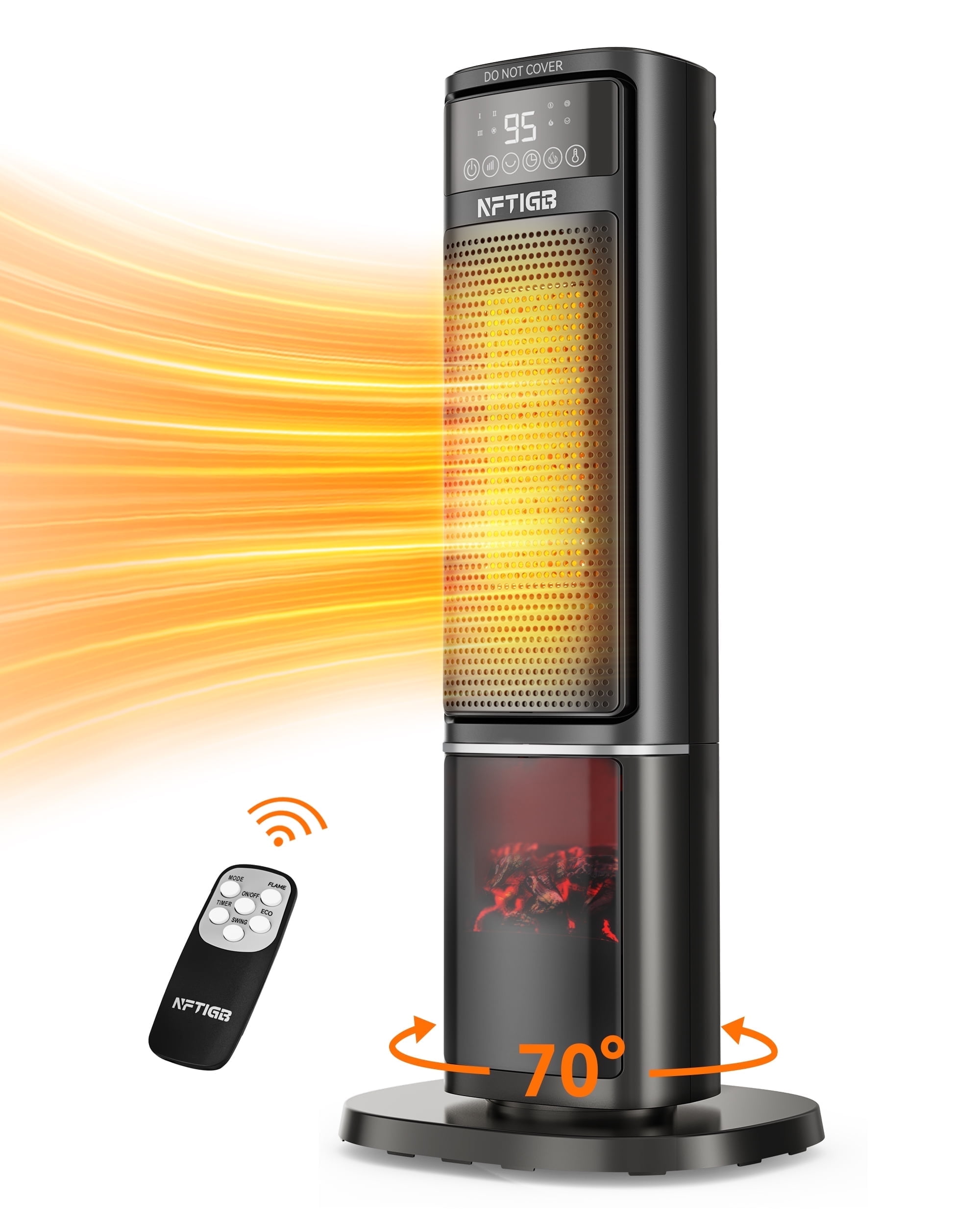 dyson hot＋cool Dyson Hot+Cool Jet Focus Fan Heater, Black Nickel, Fast Heating