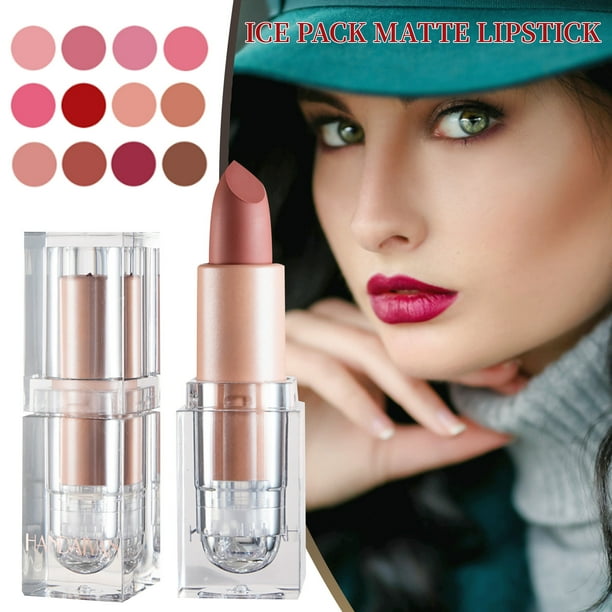 Fiudx Set de Labiales Mate, 12 Colores Vibrantes, Fórmula Hidratante, Larga Duración, Imprescindible de Maquillaje para Mujer, Kit para El Cuidado de Los Labios, Regalo para Ella
