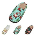 thumbnail image 5 of Christmas Slippers House Shoes for Women Fluffy Soft Cozy Bedroom Cartoon Plush Cute Slippers for Indoor Outdoor Use, 5 of 5