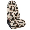 thumbnail image 2 of XYZCANDO Dachshund Cool Style Car Seat Towel Cover Waterproof, Suitable for Van Front Seats Automotive, Terry Cloth Car Seat Covers, for Trucks Sedans, 2 of 7