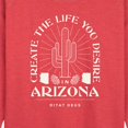 thumbnail image 2 of Instant Message - Create Life Arizona - Women's Lightweight French Terry Pullover, 2 of 6