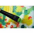 thumbnail image 4 of Princeton Catalyst, Series 6400, Long-Handle Synthetic Polytip Bristle Paint Brush, Bright, 2, 4 of 4