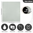 thumbnail image 6 of Dailycode Dishwasher Magnet Cover Magnetic Fridge Door Cover Home Kitchen Decor, Grayish Green, 23"x 26", 6 of 6