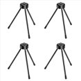 thumbnail image 1 of 4X Mini Trípode de Metal, Trípode de Escritorio con Tornillos de 1/4 Pulgadas, Adecuado para Proyectores y Todas las Cámaras, 1 of 5