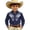 AA~Navy391, variant on Hiijoy Boys Western Cowboy Long Sleeve Shirt Lightweight Button Down Shirt, Sizes 4-5