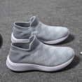 thumbnail image 3 of Vedolay Sneakers for Women 2023 Womens Casual Soft Slip-on Flat Cutout Breathable Comfort Sneakers,Dark Gray 9, 3 of 4