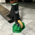 thumbnail image 2 of YingYouFu Pro Scooter Wheel Chock, Parking Stand for 100mm 120mm Wheels, Kick Scooter Floor Storage Bracket, Fixed Dock for Garage, 2 of 6