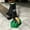 Green, variant on Pro Scooter Parking Stand, Fixed Wheel Chock Fits 100mm and 120mm Wheels, Parking Bracket for Kick Scooter Floor Storage and Daily Placement - Gray