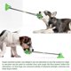 thumbnail image 2 of Dog Chew Toy With Suction Cup For Aggressive Chewers, Puppy Training Treats Food Dispensing, 2 of 5